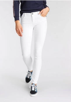 Arizona Jeans Skinny-fit-Jeans Ultra-Stretch extra-enger Beinverlauf normale Leibhöhe weiß