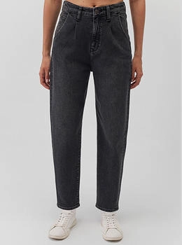 Mavi Jeans High-Rise Pleated Baggy dunkle Waschung Stretch Komfort