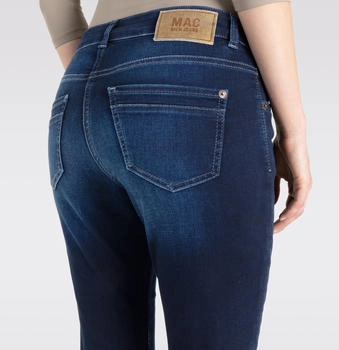 MAC Rich Slim Chic Damen Jeans dark blue bright used