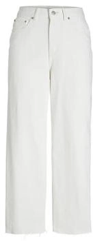 JJXX JXMILLA Wide HW Culotte DNM Jeans weiß