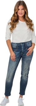 Herrlicher Shyra Cropped Jeans Farbklecksen destroy bio-baumwolle