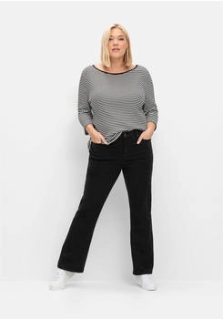 Sheego Stretch-Jeans Bodyforming-Effekt black