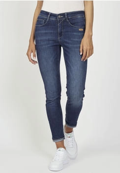 Gang Relax-fit-Jeans 'AMELIE' Used-Effekten blau