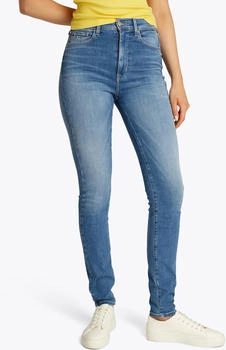 Tommy Hilfiger Skinny-fit-Jeans Sylvia High Rise Skinny knöchellang blau