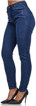 Tazzio High-waist-Jeans F107 Damen Skinny Fit dunkelblau