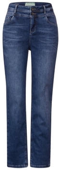 Street One Jeans Straight und High mid blue washed