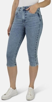 Stooker 8-Jeans Denim Capri Skinny Fit light blue used Magic Shape Effekt