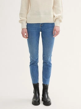 Tom Tailor Denim Ankle-Jeans Lotte Slim Straight Ankle Jeans