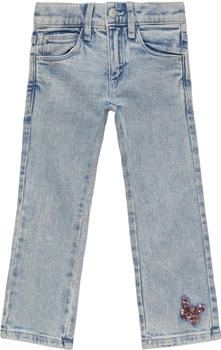 S.Oliver Betsy Regular Fit Flared Leg Jeans Paillettendetail blau 2149288 51Z7 SLIM