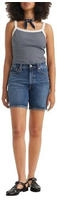 Levi's A8720-0001-24, Levi's Ribcage Denim Shorts Blau 24 Frau Med Indigo / Flat