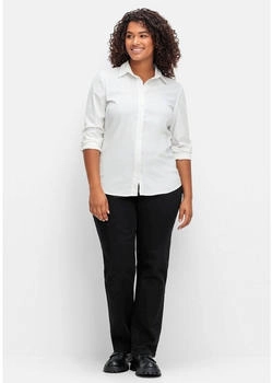 Sheego Gerade Jeans Bodyforming-Effekt black