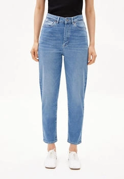armedangels Mairaa Frauen Mom Fit Jeans blau herse