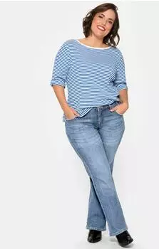 Sheego Jeans 'Maila' dunkelblau