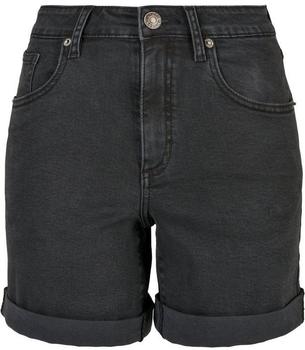 Urban Classics Organic Stretch Denim Pocket Shorts schwarz gewaschen
