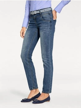 Heine Slim Fit Jeans blau