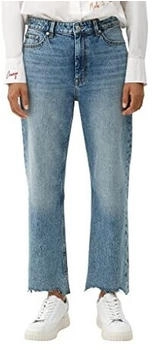 S.Oliver Jeans Karolin cropped straight leg light blue denim
