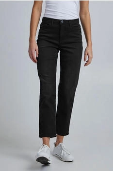 ICHI IHTWIGGY RAVEN Jeans Hose Stretch gerade Crop