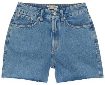 Tom Tailor Denim Mom High Waist Jeans Shorts used mid stone blau stone