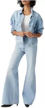 Levi's Ribcage Bell Jeans (A7503) blue denim