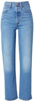 Levi's Jeans Ribcage 79078-0008 Blau Straight Fit Damen
