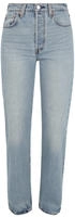 Levi's 72693-0219-29/29, Levi's Ribcage Straight Ankle Jeans Blau 29 / 29 Frau...