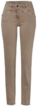 Toni Damen Jeans taupe 18578701