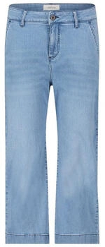 Cartoon Stretch-Jeans aufgesetzten Taschen blau schwarz