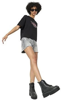 Only ONLFINE HW REG DST RAW DNM ANABOX Shorts grau denim