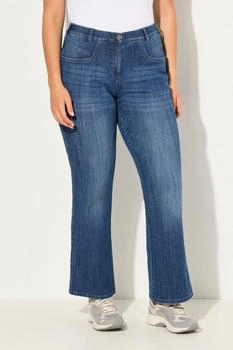 Ulla Popken Jeans Mary gerades Bein Stretchkomfort blue denim