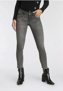 Arizona Jeans Skinny-fit-Jeans Keileinsätzen extra-enger Beinschnitt grey-used