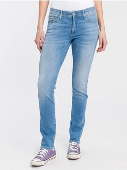 Cross Jeanswear Anya Slim Fit High Waist Hose hellblau P489-199