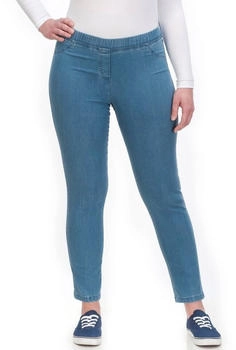 Kj Brand Damen Jeggings blue denim