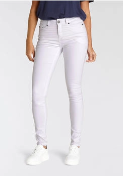 Arizona Jeans Skinny-fit-Jeans Ultra Soft hohe Leibhöhe lang weiß