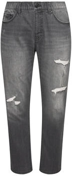Ulla Popken Boyfriend-Jeans Destroy-Effekte Stretch
