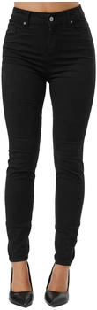 Tazzio Skinny-fit-Jeans F133 Damen High Rise Jeanshose schwarz