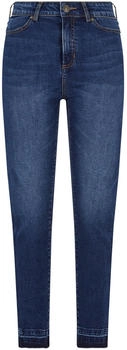 Urban Classics Damen Jeans dunkelblau braun