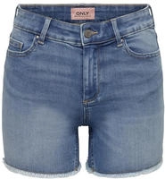 ONLY Shorts "ONLBLUSH MID SK DNM SHORTS NOOS" Baumwollmischung, regular fit