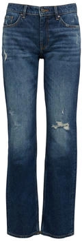 s.Oliver Jeans Karolin Straight Leg Pailletten-Detail blau