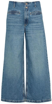 s.Oliver Catie Culotte-Jeans slim fit high rise wide leg blau schwarz