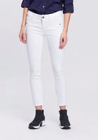 Arizona 5-Pocket-Jeans "mit Keileins&auml;tzen" extra-enger Beinschnitt, niedrige