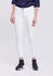 Arizona Jeans Skinny-fit-Jeans Keileinsätzen weiß