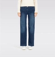 Mac Weite Jeans "Dream Wide authentic", Damen, Gr. 34, L&auml;nge 30, cobalt authentic