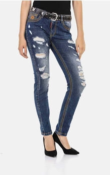 Cipo & Baxx Slim-fit-Jeans knallig WD455