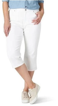 Lee Caprihose lockerer Passform weiß