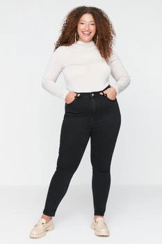 Trendyol Tbbaw23cj00032 Siyah Jeans schwarz