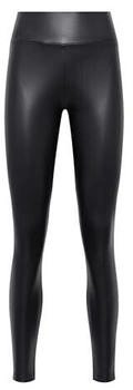 Mavi Leather Looking LEEGGINGS Jeans schwarz