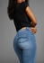 KangaROOS Flare Jeans High Waist blue used