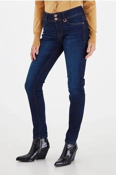 Pulz Jeans Röhrenjeans dark stone