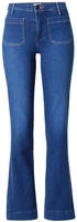 Wrangler Jeans 112351028 Dunkelblau Flare Fit Damen
