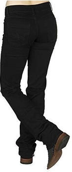 Wrangler Western Mid Rise Stretch Boot Cut Jeans schwarz